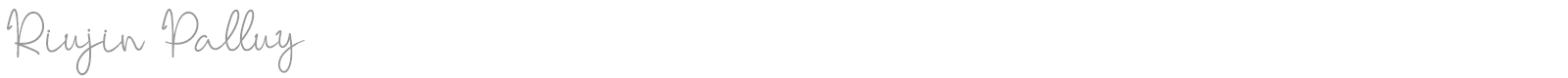 Riujin Palluy font preview